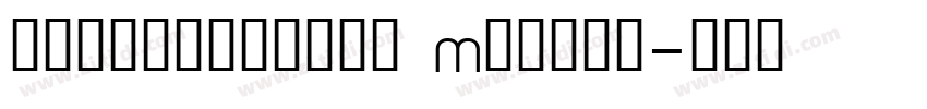 jungjingfont Medium字体转换